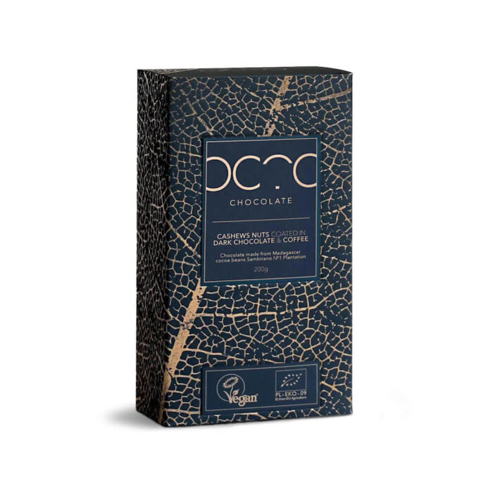 Orzechy nerkowca w czekoladzie ciemnej z kawą octo opak