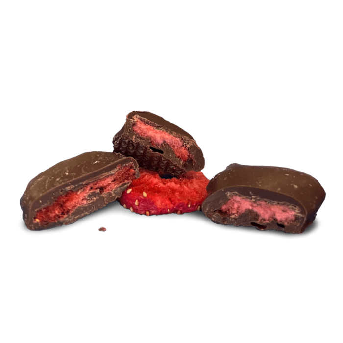 truskawki w czekoladzie keto