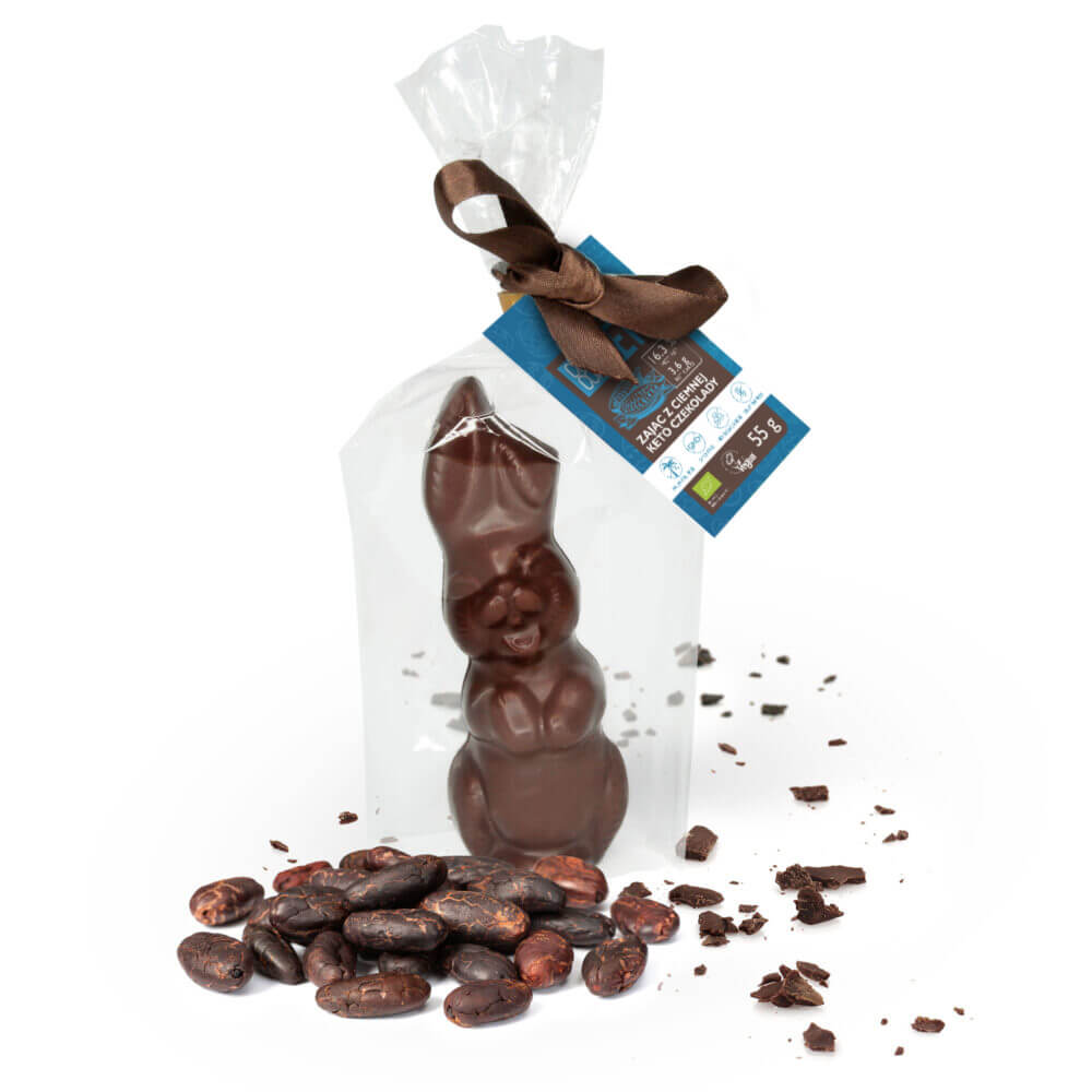 zajÄ…c z keto ciemnej czekolady