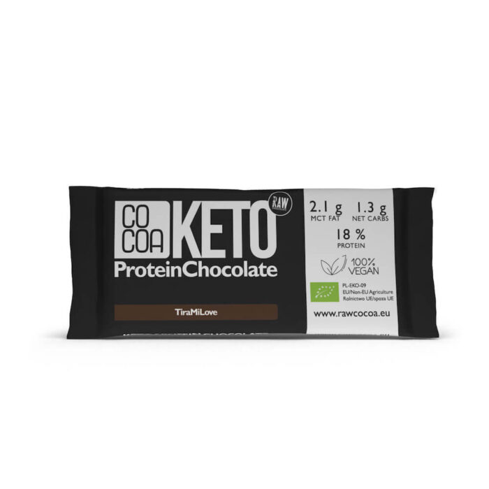 Keto czekolada proteinowa TiraMiLove x12 - obrazek 4