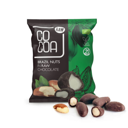 orzechy brazylijskie w ciemnej czekoladzie