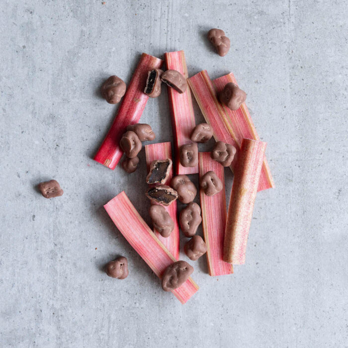 rabarbar w czekoladzie creamy