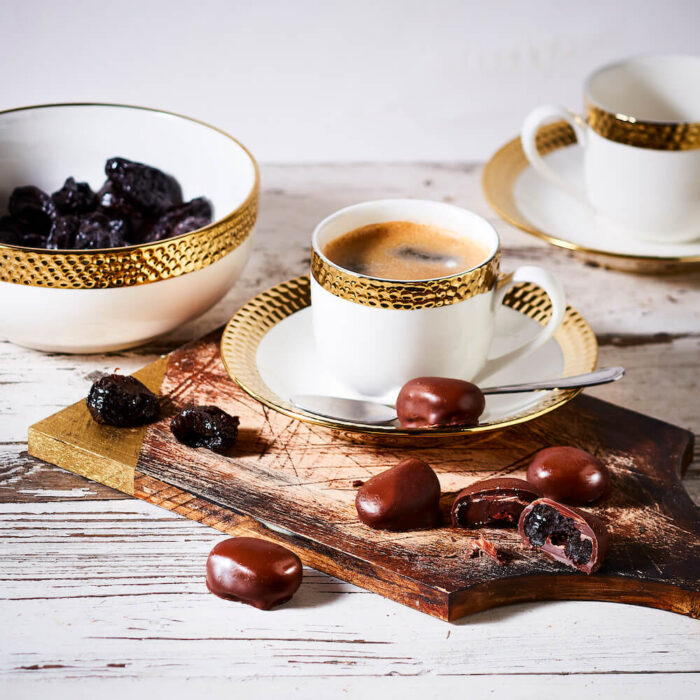 śliwki w czekoladzie