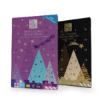 Kalendarze adwentowe - czekolada jagodowa + czekolada ciemna 70% - zestaw 2 sztuk