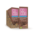 Czekolada creamy z migdałami i solą bez cukru 10 sztuk opakowanie zbiorcze