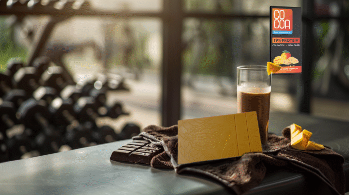 Czekolada proteinowa mango z kolagenem 0% added sugar x10 - obrazek 6