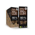 czekolada gorzka 80 10 sztuk