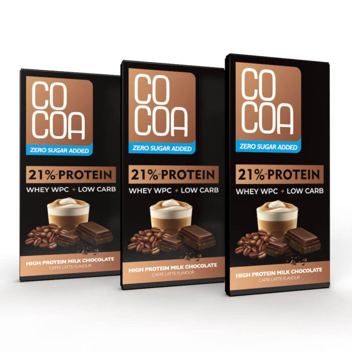 czekolada proteinowa latte x3