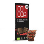 Czekolada z jagodami goji