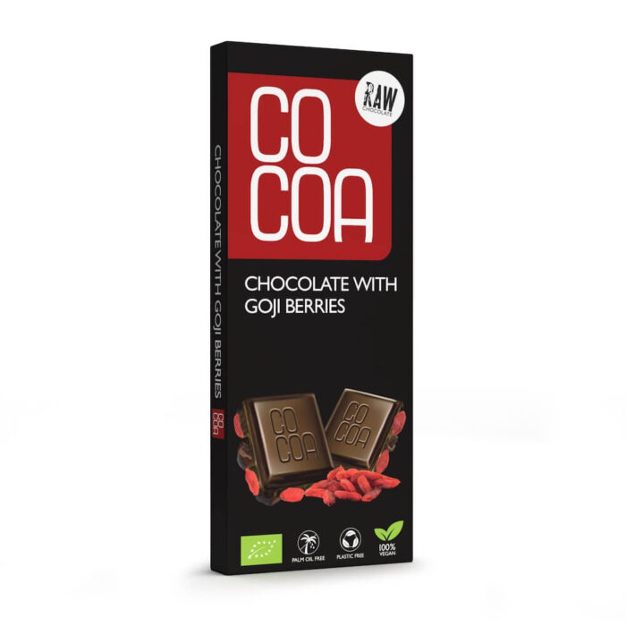 Czekolada z jagodami goji opak
