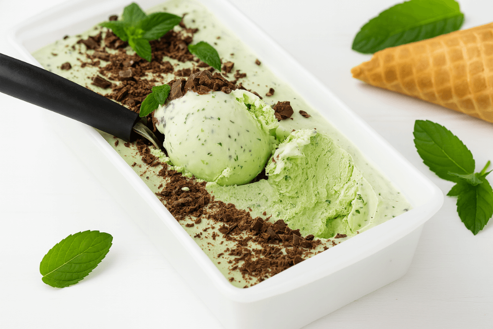 Lody miętowe