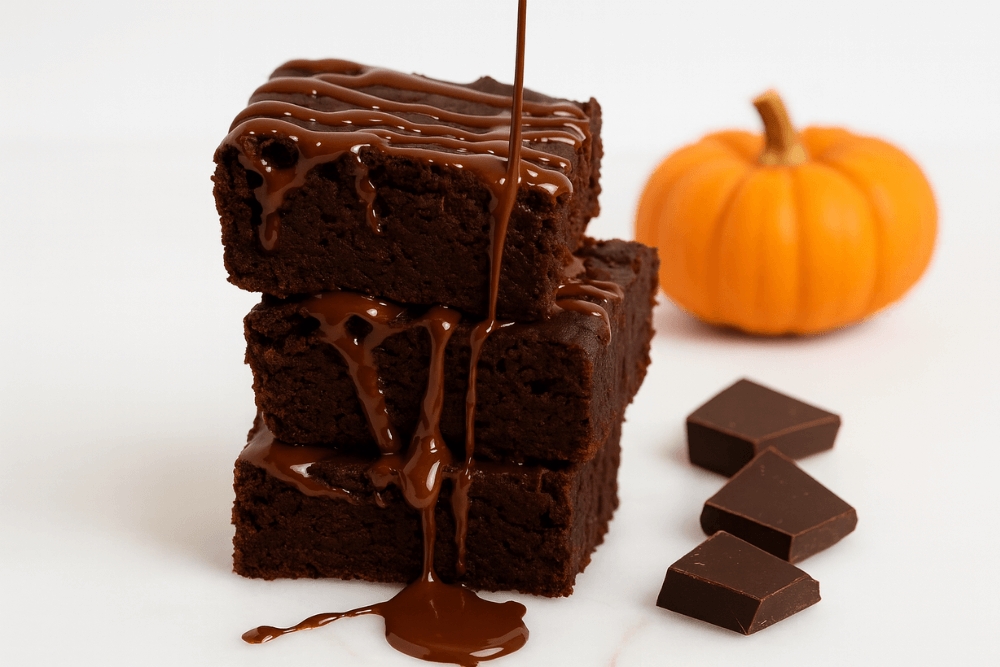 Brownie z dyni