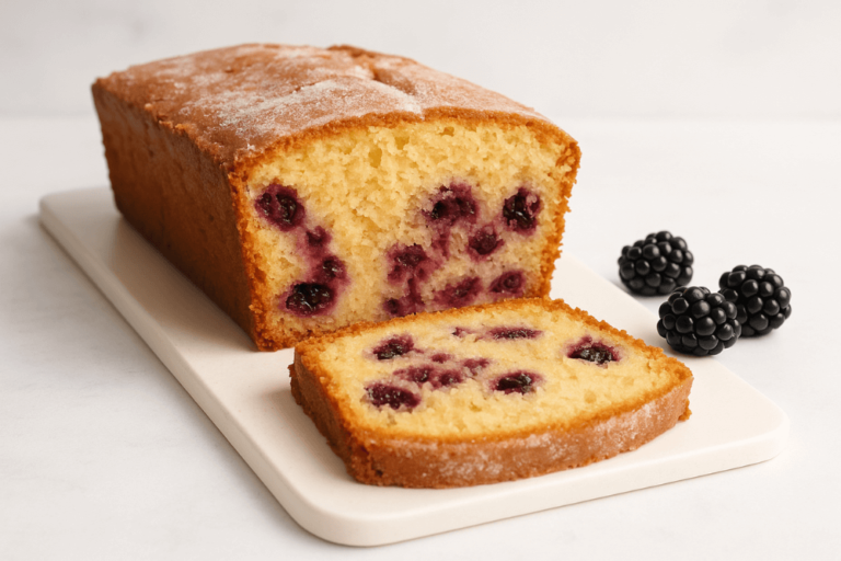 ciasto z jeżynami