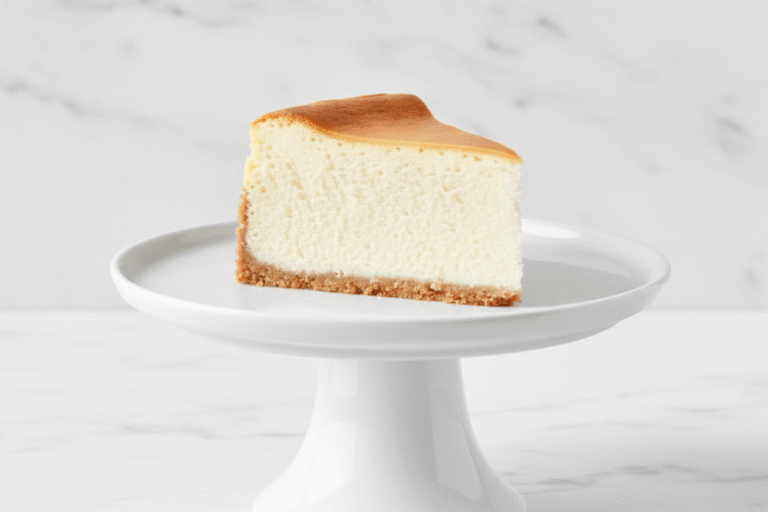 bardzo puszysty sernik z wiaderka