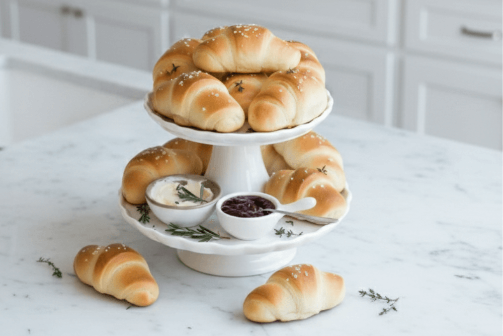 rogaliki drożdżowe