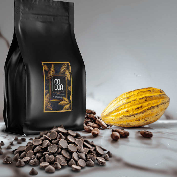 Kropelki czekoladowe ciemna czekolada 65% - obrazek 6