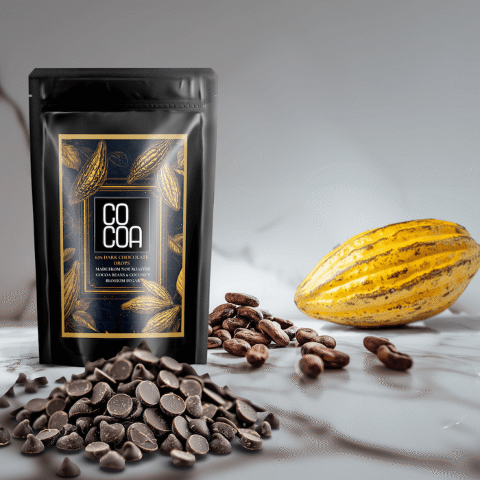 Kropelki czekoladowe ciemna czekolada 65% - obrazek 5