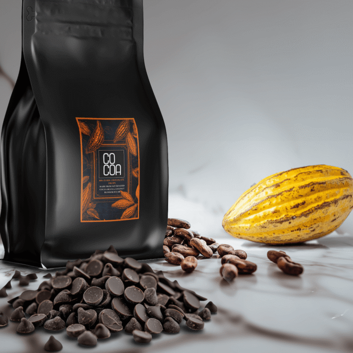 Kropelki czekoladowe ciemna czekolada 88% - obrazek 5