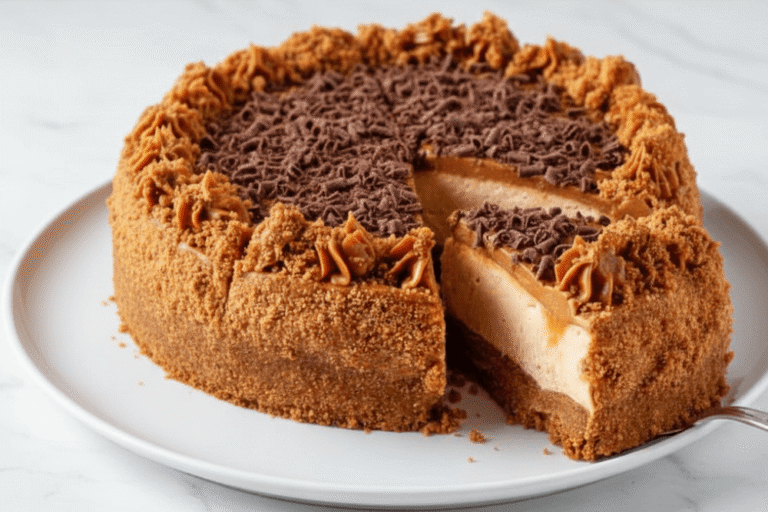 Sernik lotus bez pieczenia